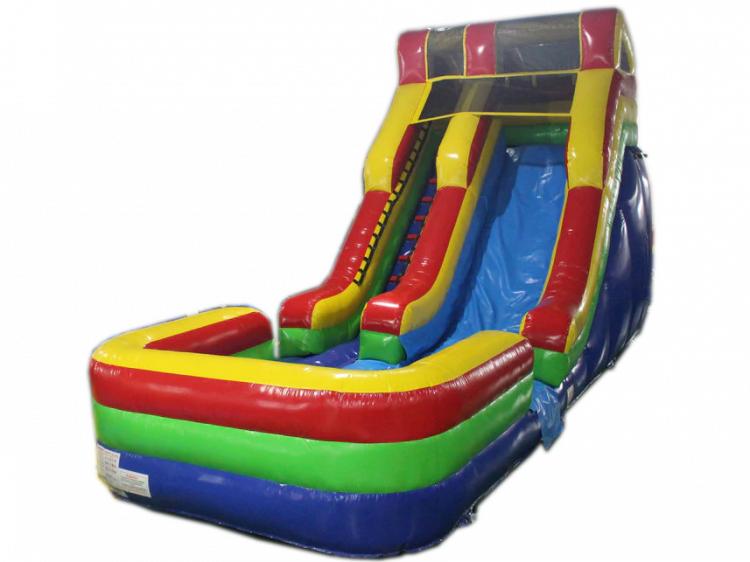 17ft High slide wet/dry