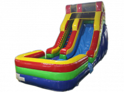 17ft High slide wet/dry