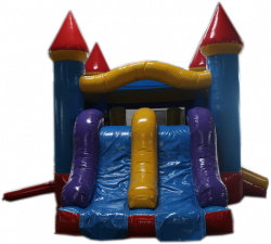 201 1676664133 20ft Colorful Combo Bounce House with Slide