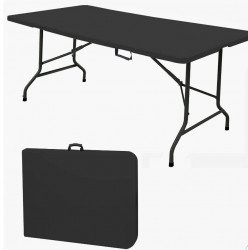 6' folding tables (Black)