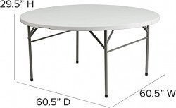 tb02 1677272408 60" Round Tables white